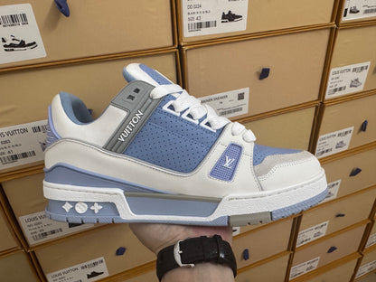 Trainer Blue and White