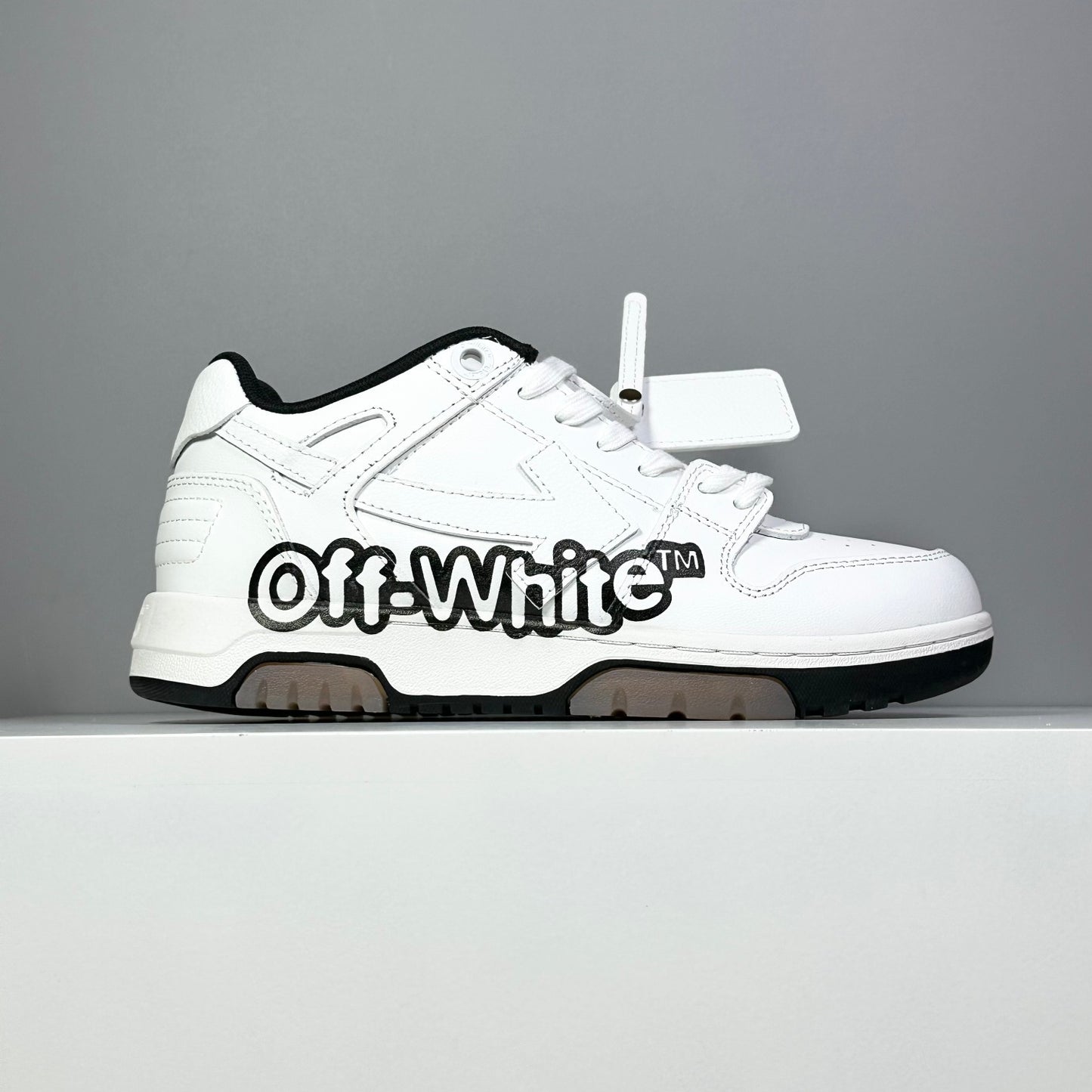 OF Out of Office Logo Print White