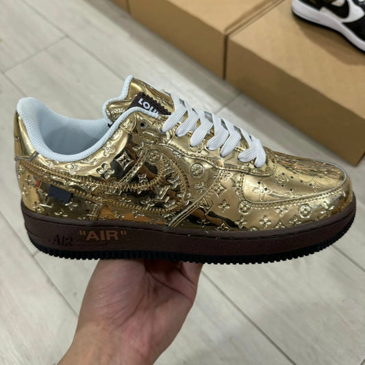 AF1 x LV Gold