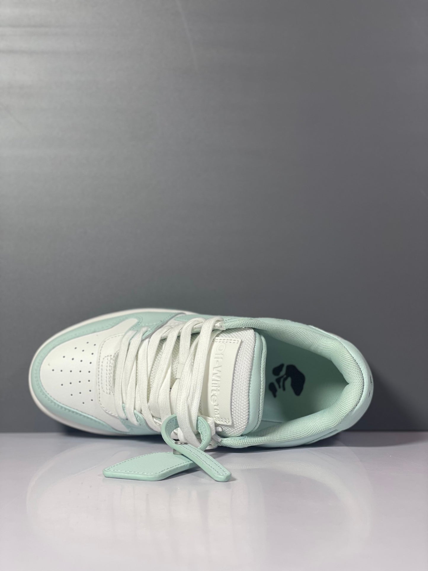 OF Out of Office Mint Green White