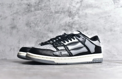 Amiri Skel Low Grey and Black