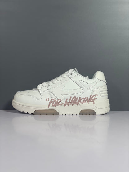 OF Out of Office “For Walking” White Low Rose