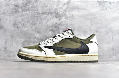 Air Jordan 1 Travis New Olive