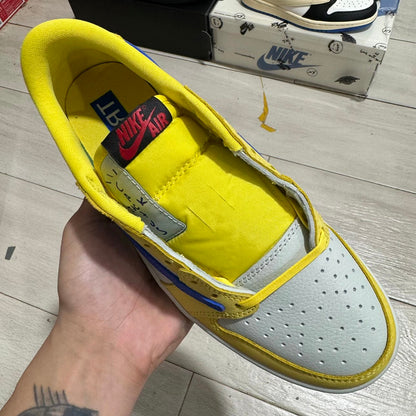 AJ1 Travis Canary