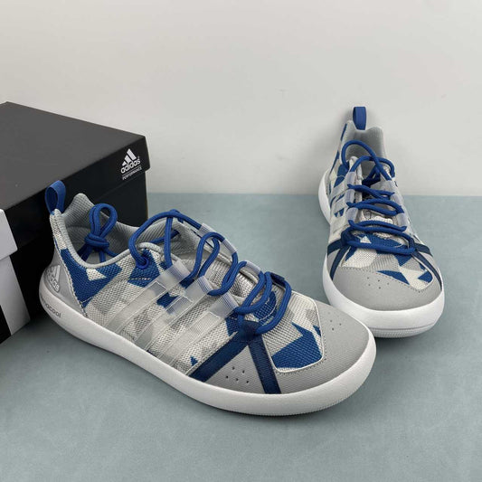 AD climacool BOAT LACE GRAPHIC Grey Blue