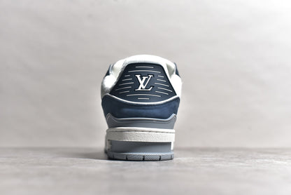 Trainer White and Blue