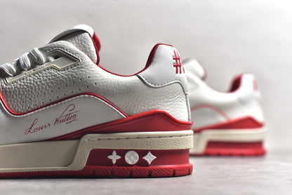 Trainer White and Red