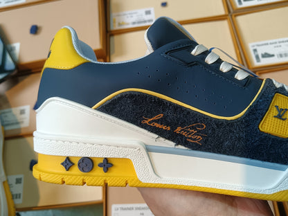 Trainer Navy and Yellow
