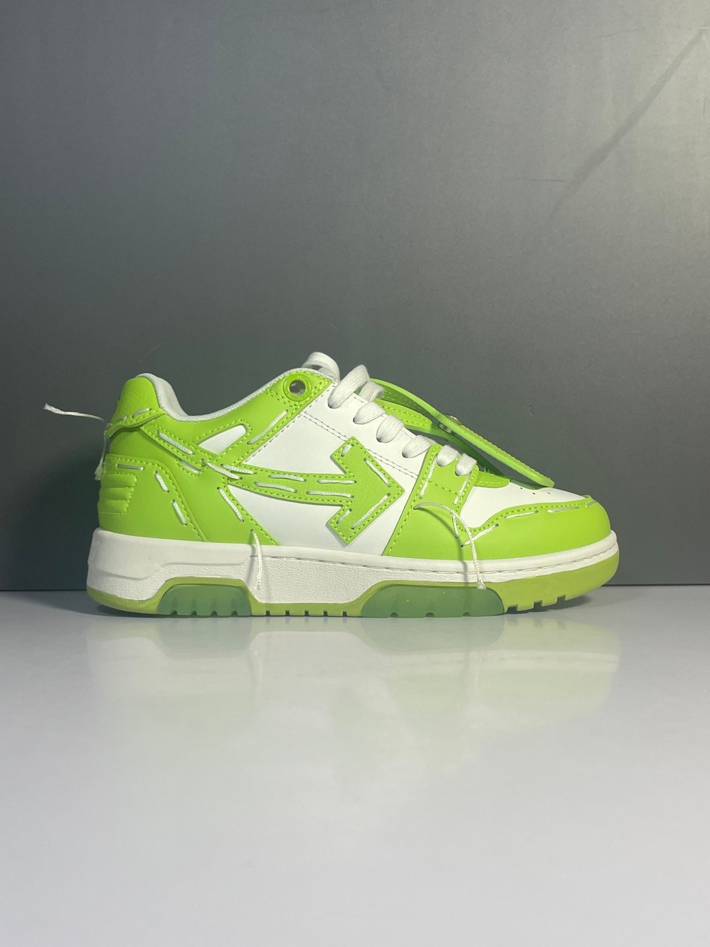 OF Out of Office Stitches Green White