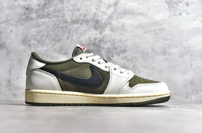 Air Jordan 1 Travis New Olive