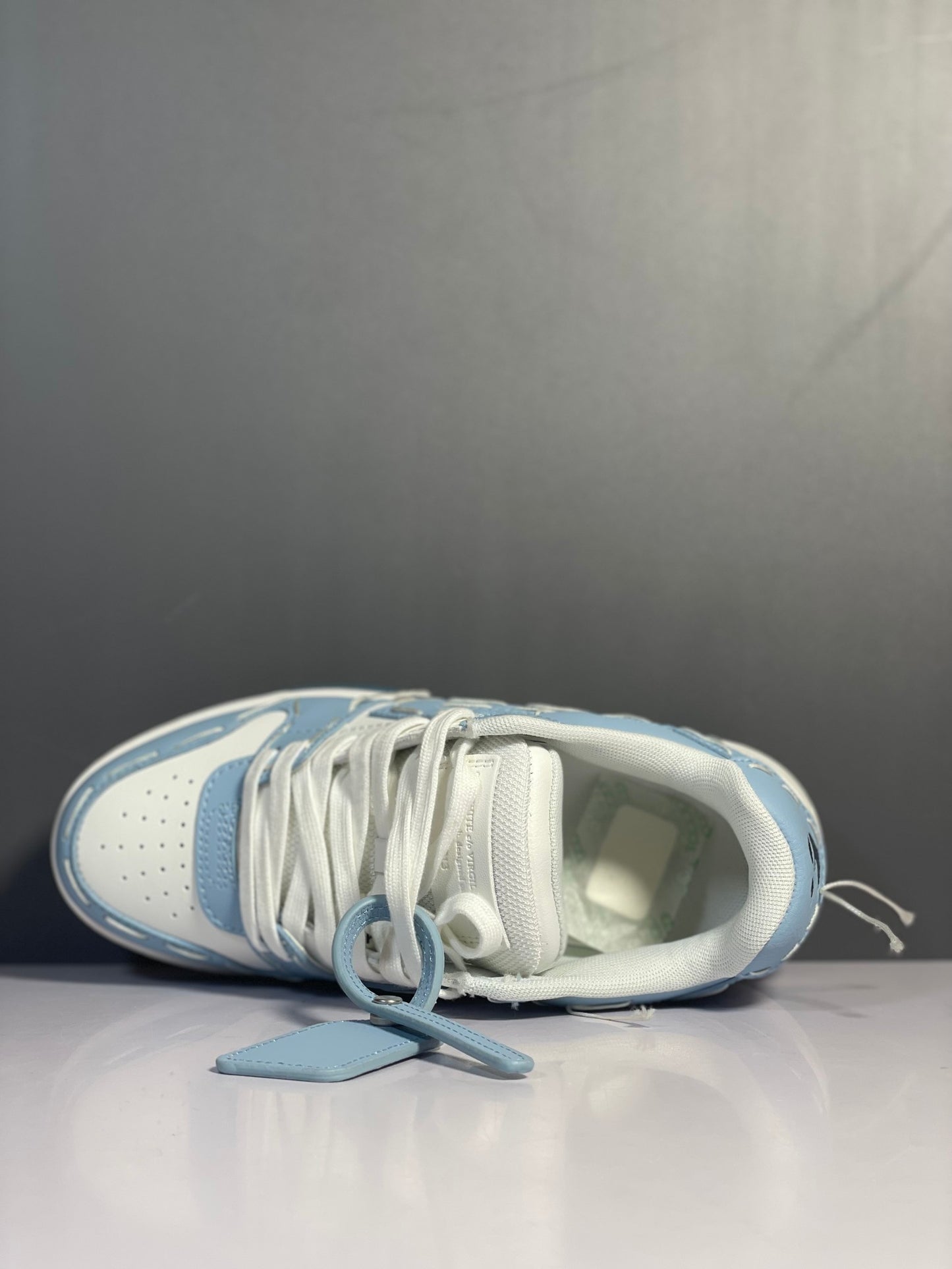 OF Out of Office Stitches Blue White