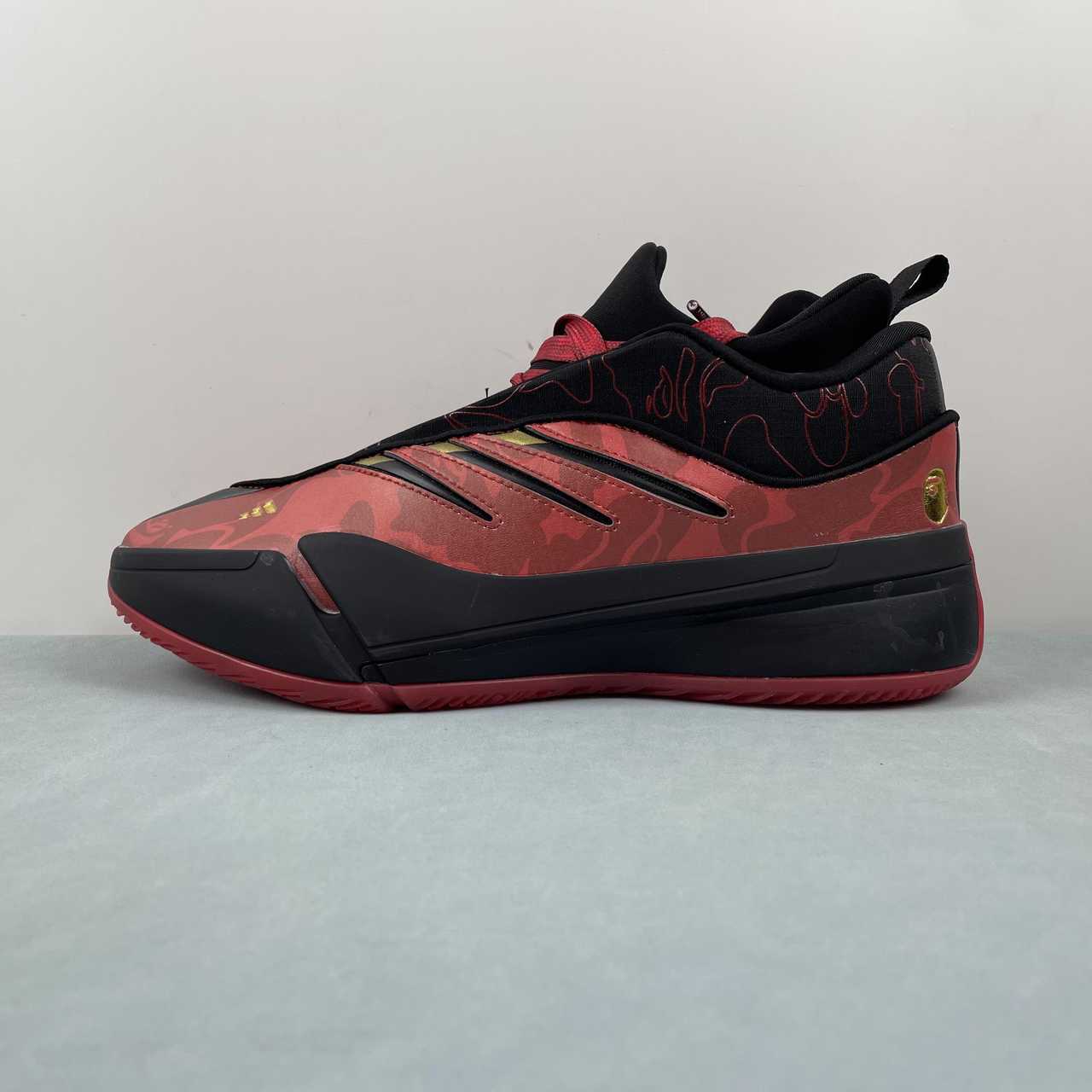 AD Dame 9 Red Camo