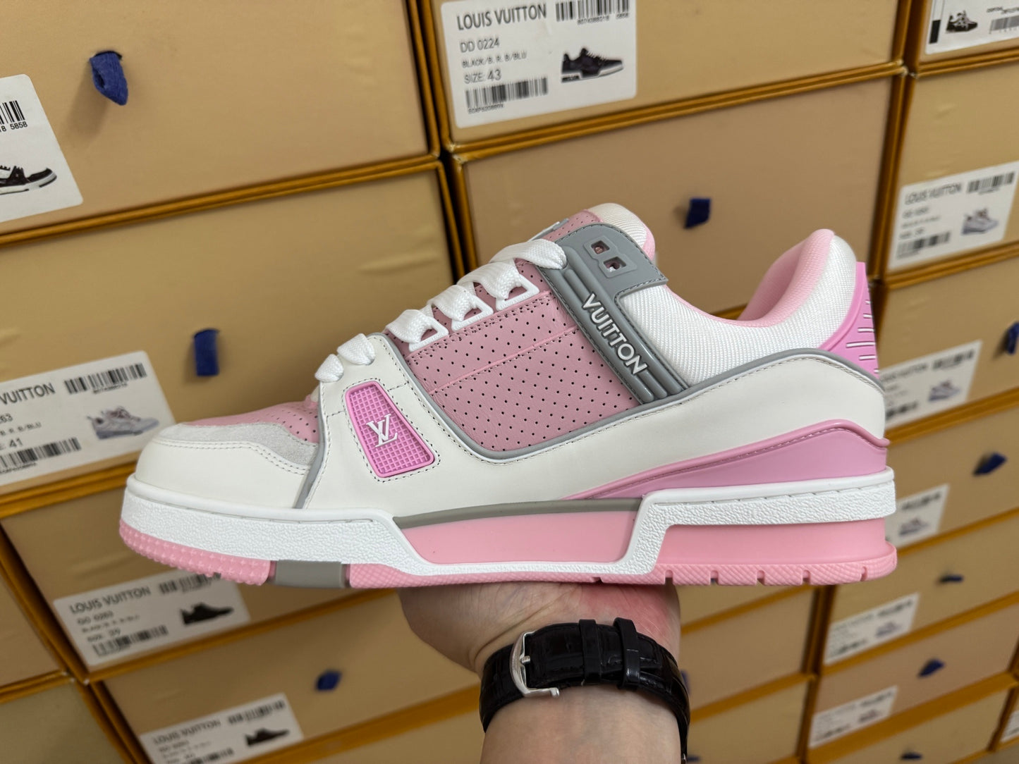 Trainer Pink and White