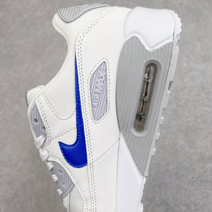 Air Max 90 White Metalic Blue