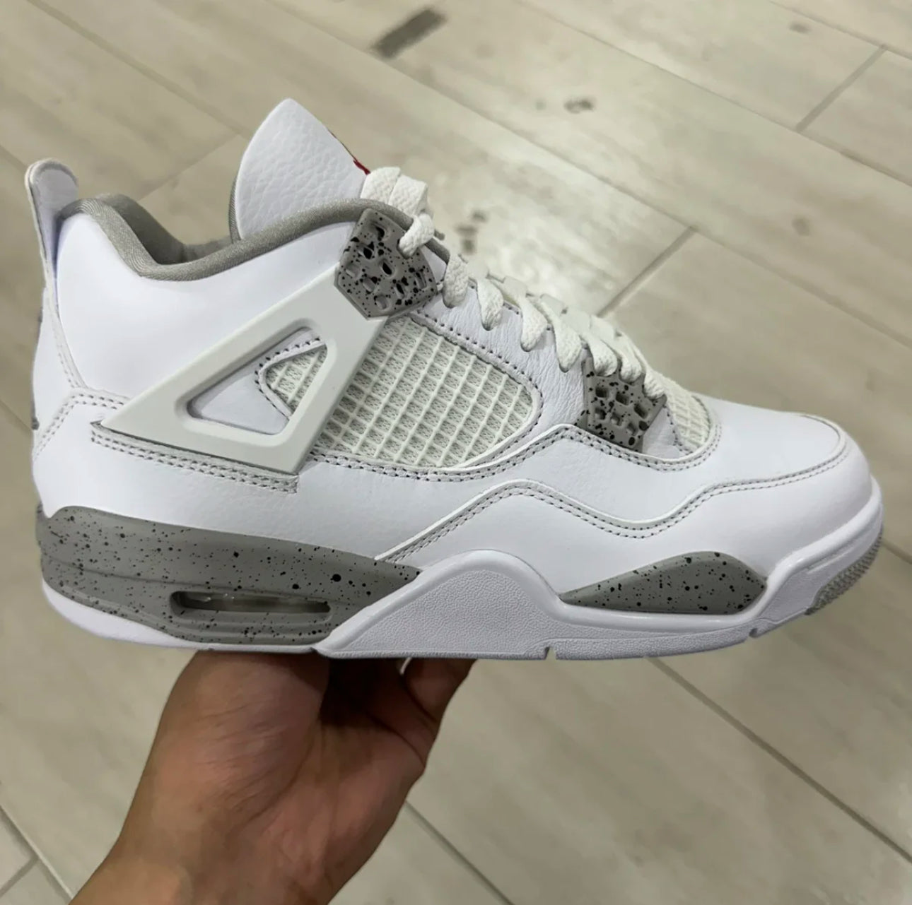 Air Jordan 4 Tech White