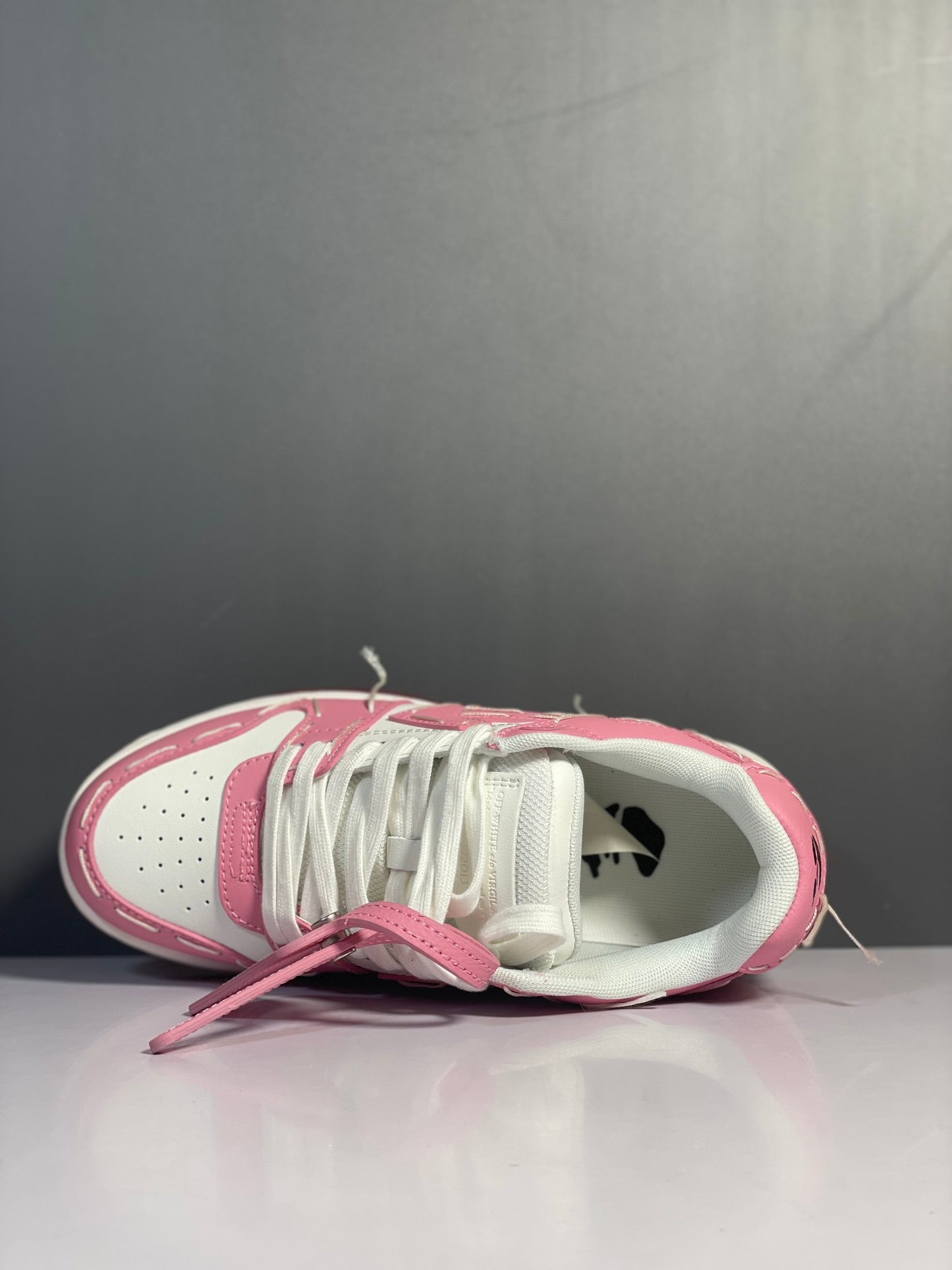 OF Out of Office Stitches Pink White