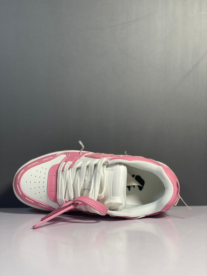 OF Out of Office Stitches Pink White