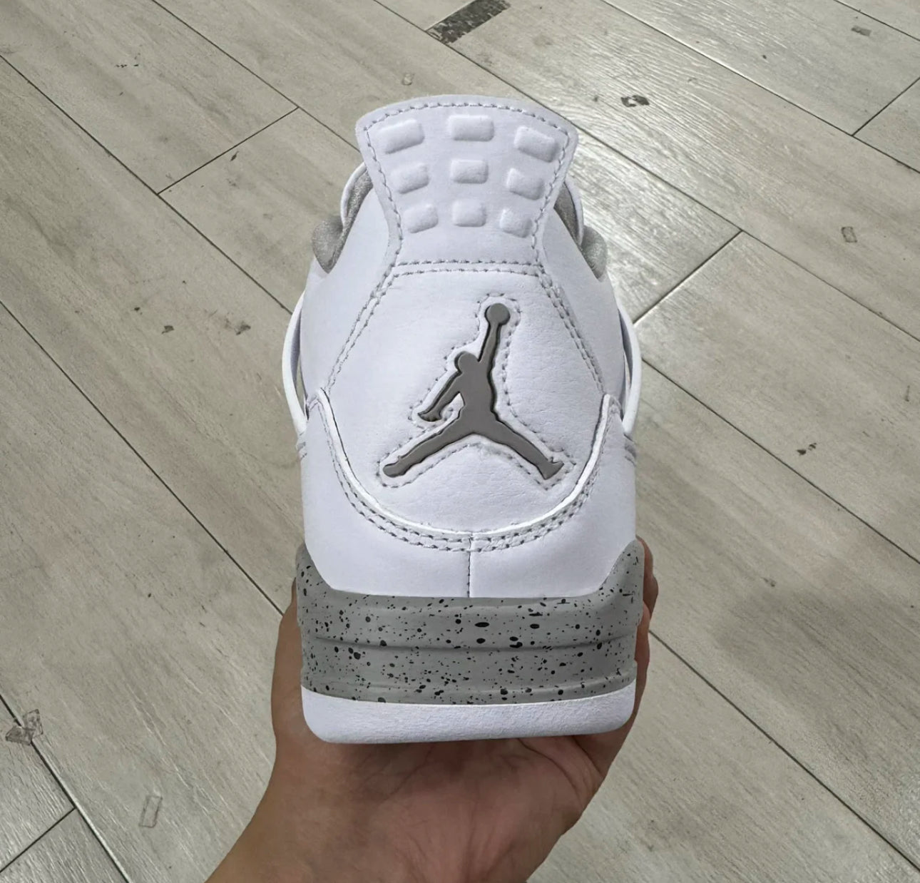 Air Jordan 4 Tech White