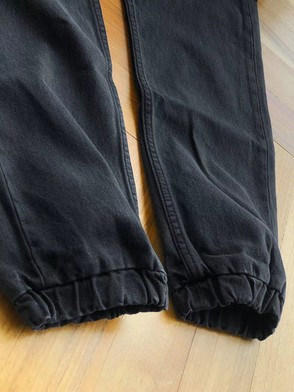 Evisu Calça de ganga preta