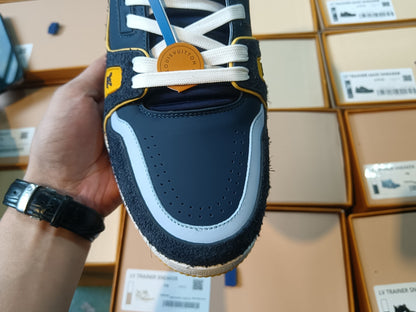 Trainer Navy and Yellow