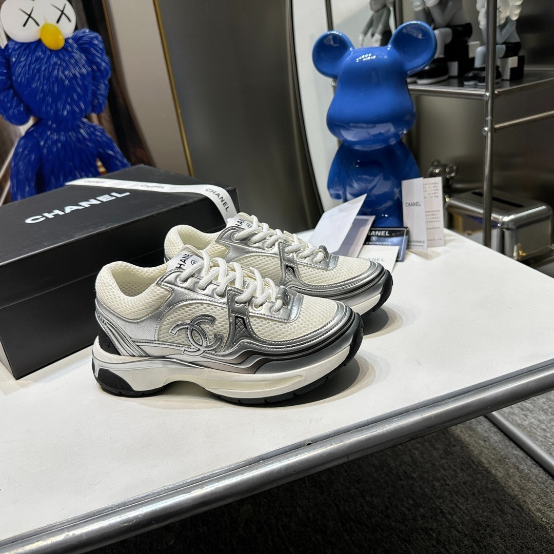 CHN White and Silver
