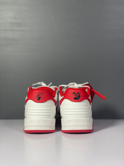 OF Out of Office White Red
