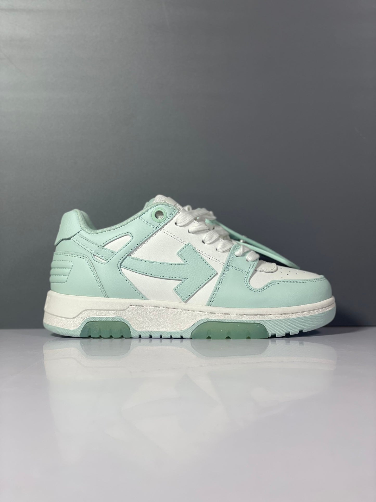 OF Out of Office Mint Green White