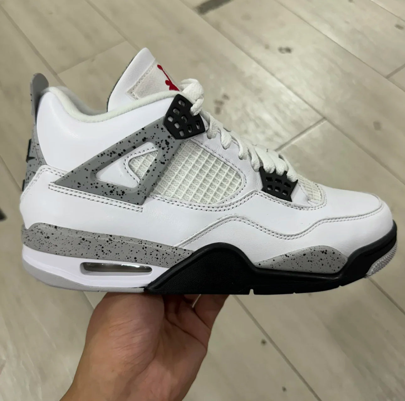 Air Jordan 4 Retro White Cement