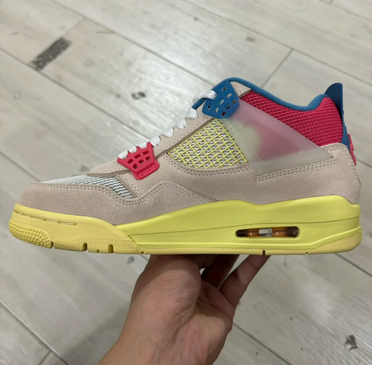 Air Jordan 4 x Union Guava Ice