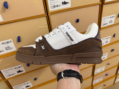 Trainer Brown and White
