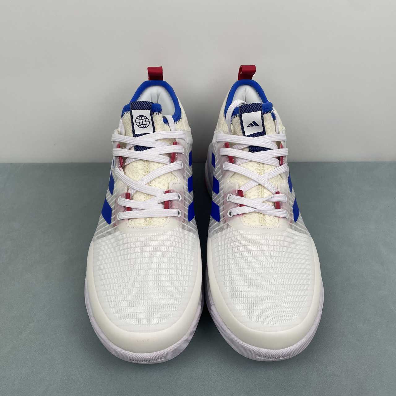 AD CrazyFlight Mid White Dark Blue Grey