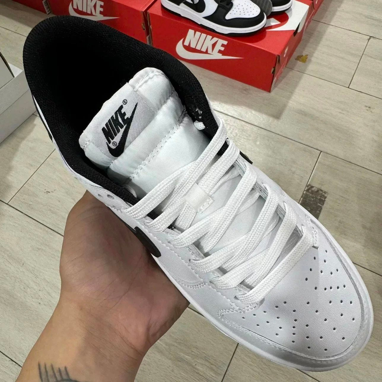 Low White and Black