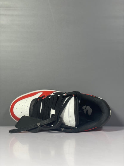 OF Out of Office Red White Black