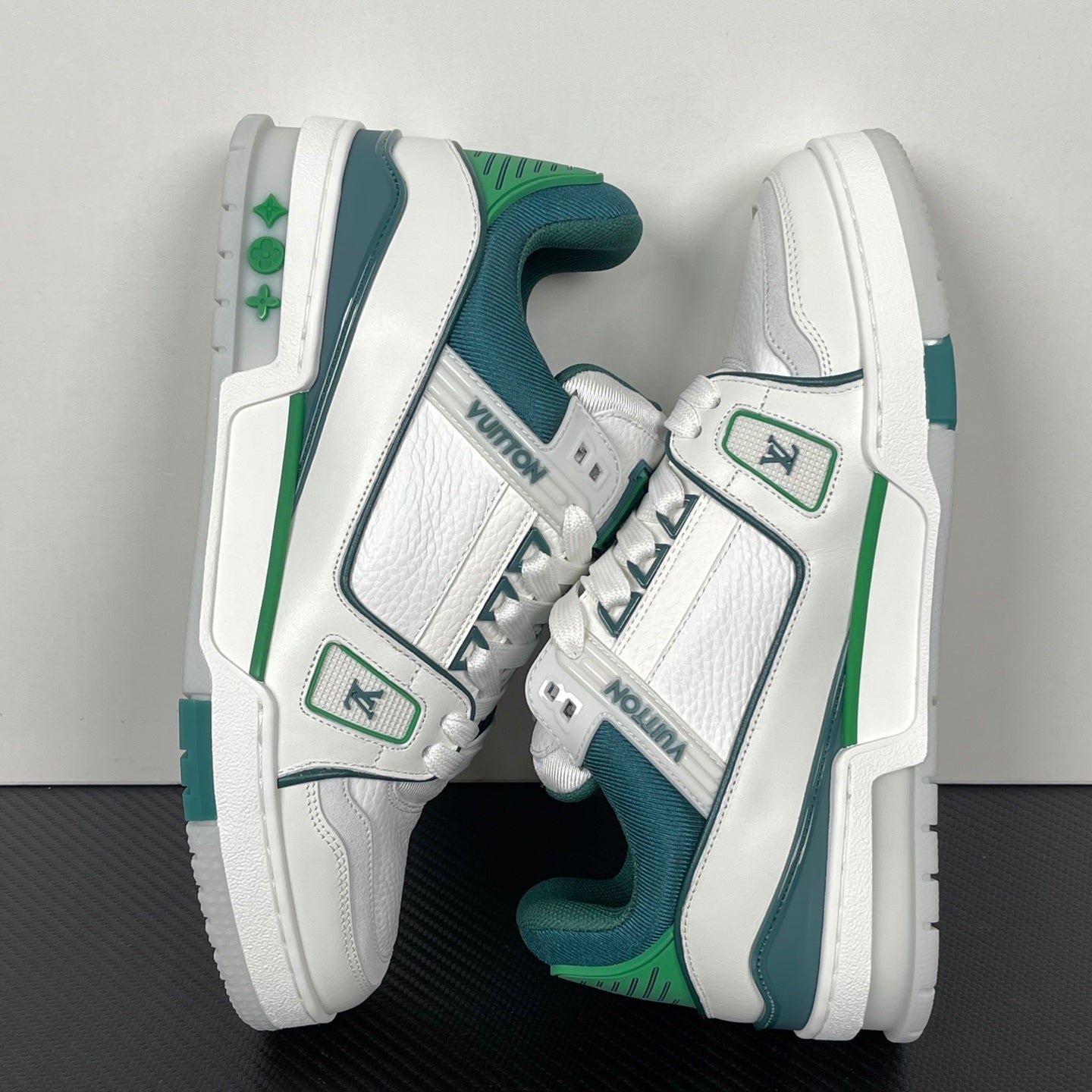 Trainer Blue and Green