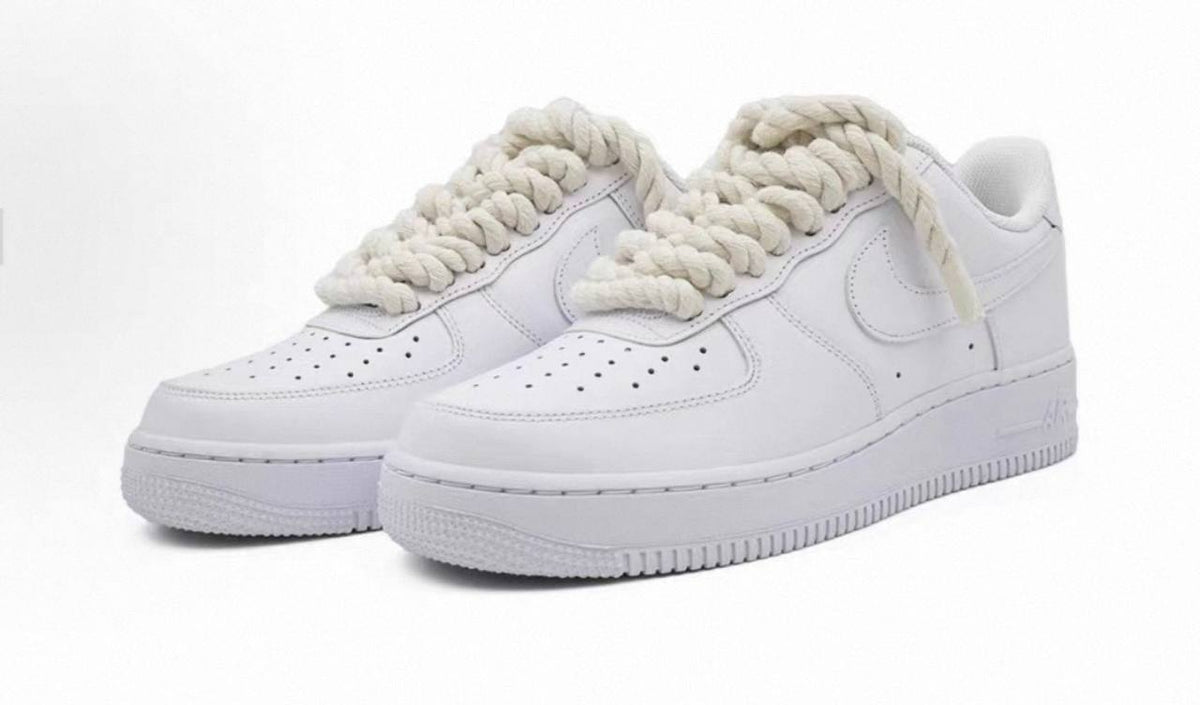 AF1 Rope Laces Whinte