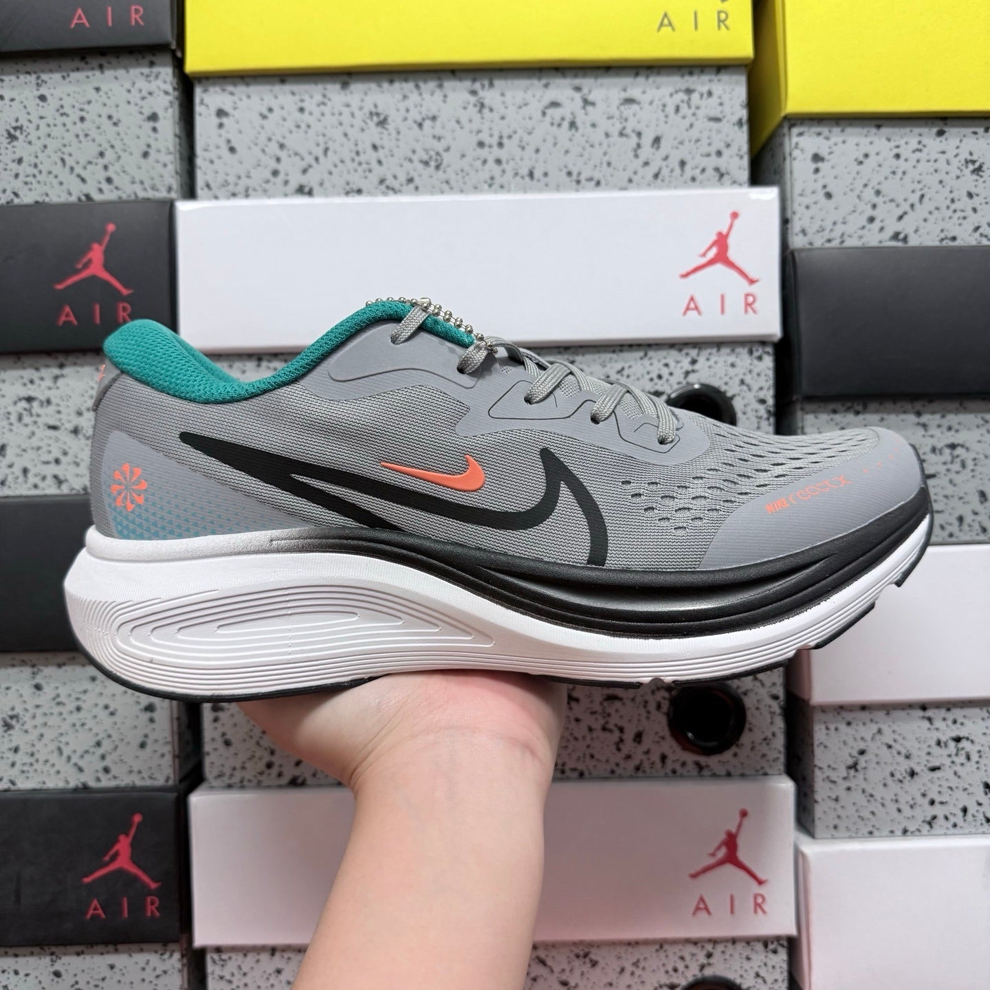 Nk Air Alphazoom Grey/White