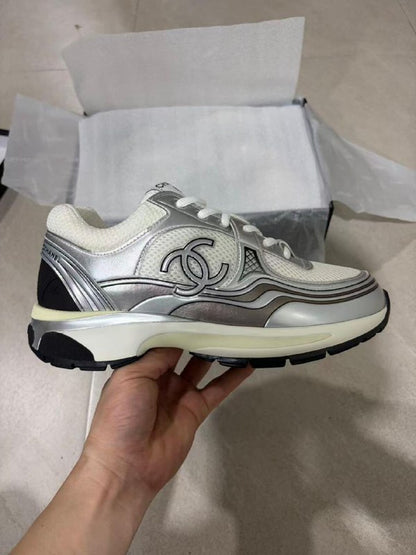 CHN White and Silver