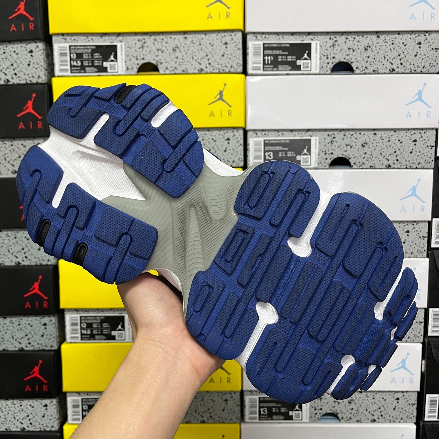 BLG Cargo Grey/Black/White/Blue