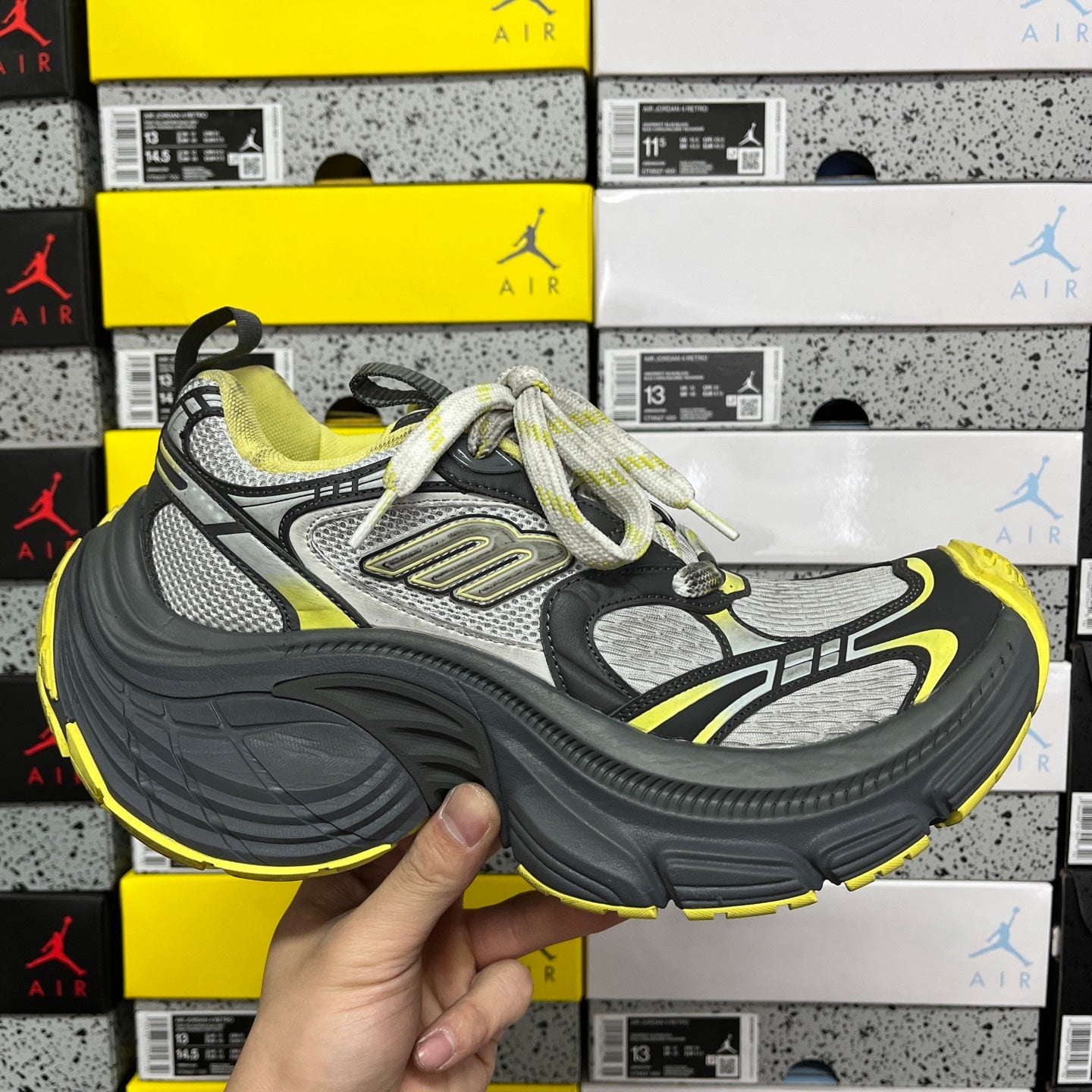 BLG 10XL Grey/Yellow