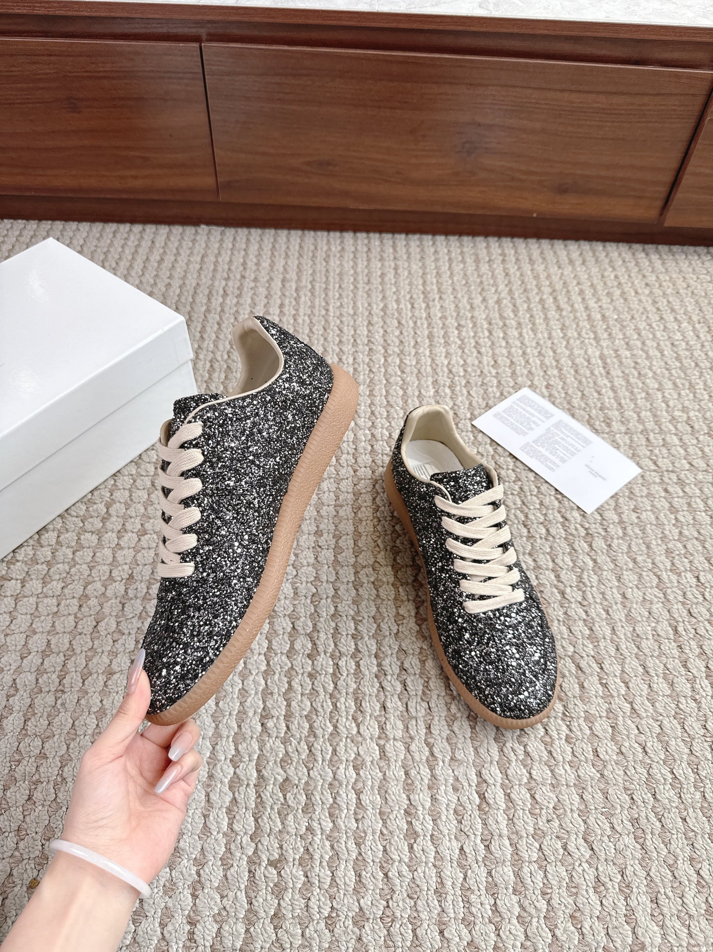 Maison Gum Sole Shine Star Black