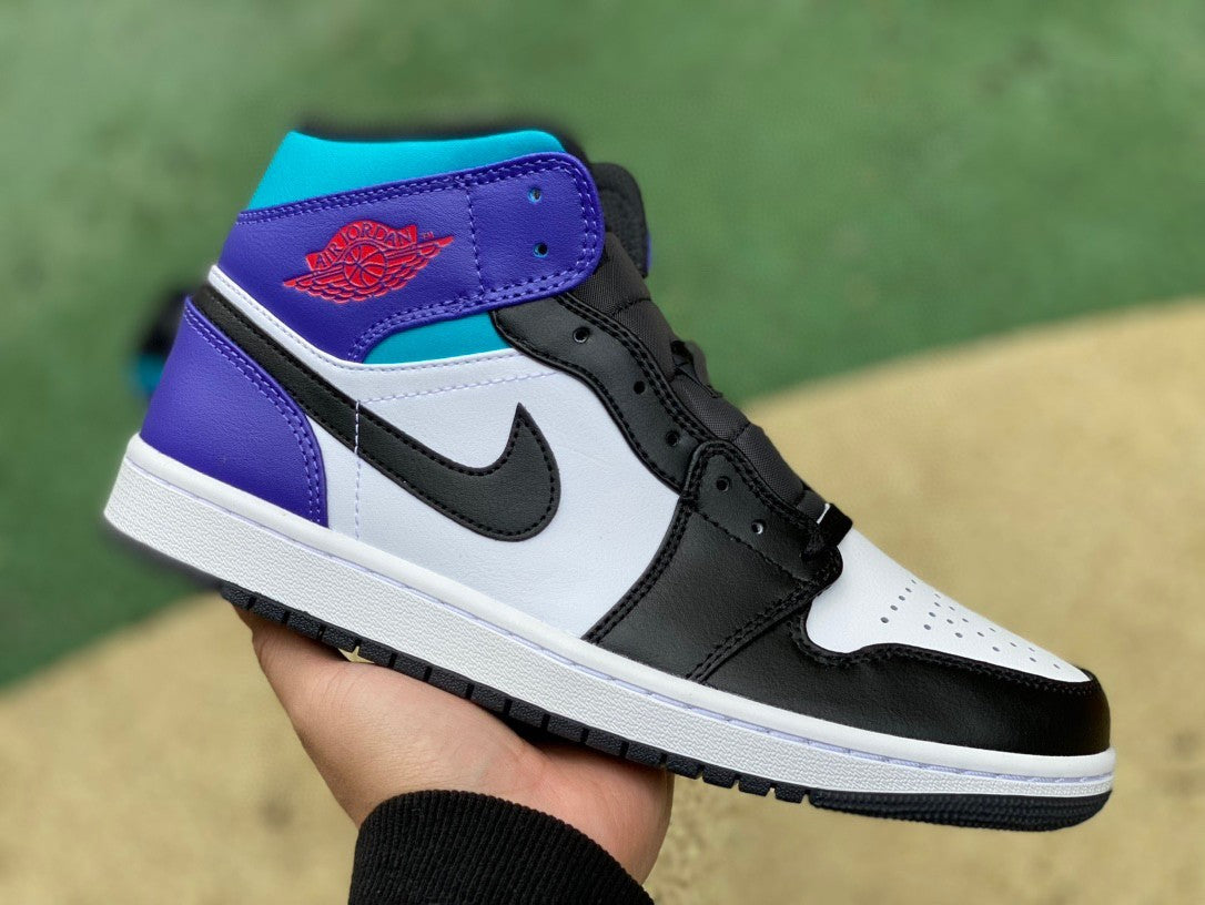 AJ1 MID Court Purple / Tropical Twist