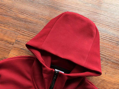Conjunto Tech Fleece Bordô e Vermelho