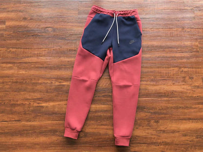 Conjunto Tech Fleece Bordô e Azul
