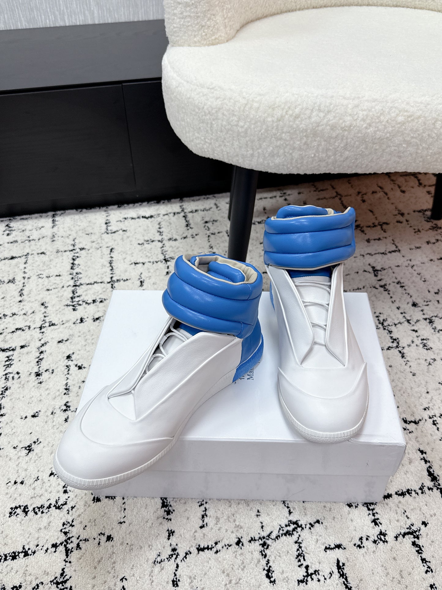 Maison High Mix BLUE AND WHITE