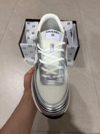 CHN White and Silver