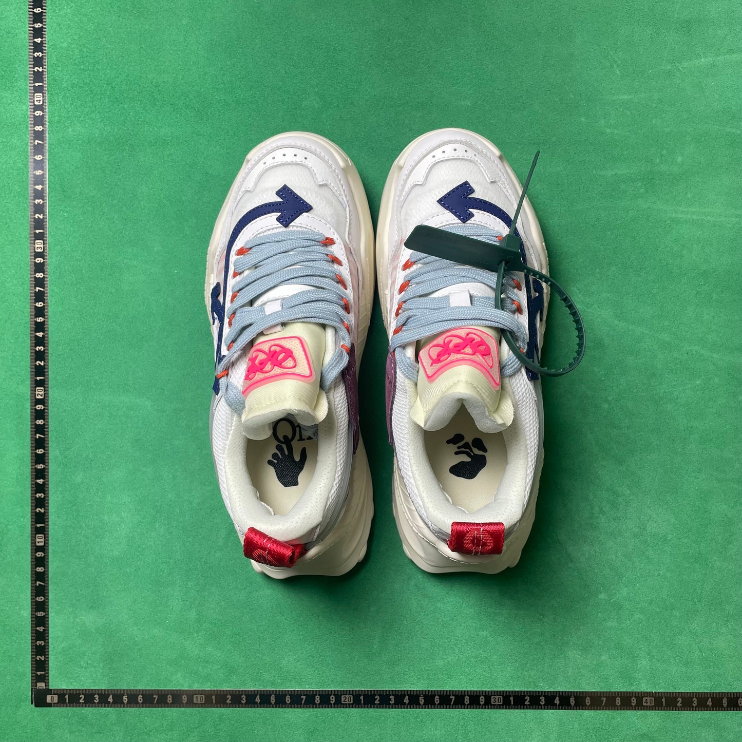 OdsyWhite Purple Straps