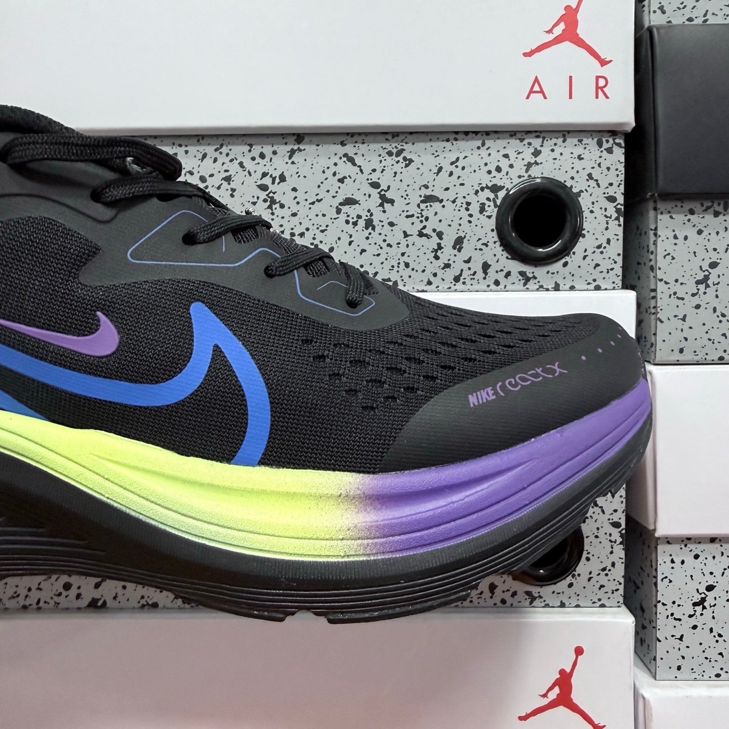 Nk Air Alphazoom Black/Purple