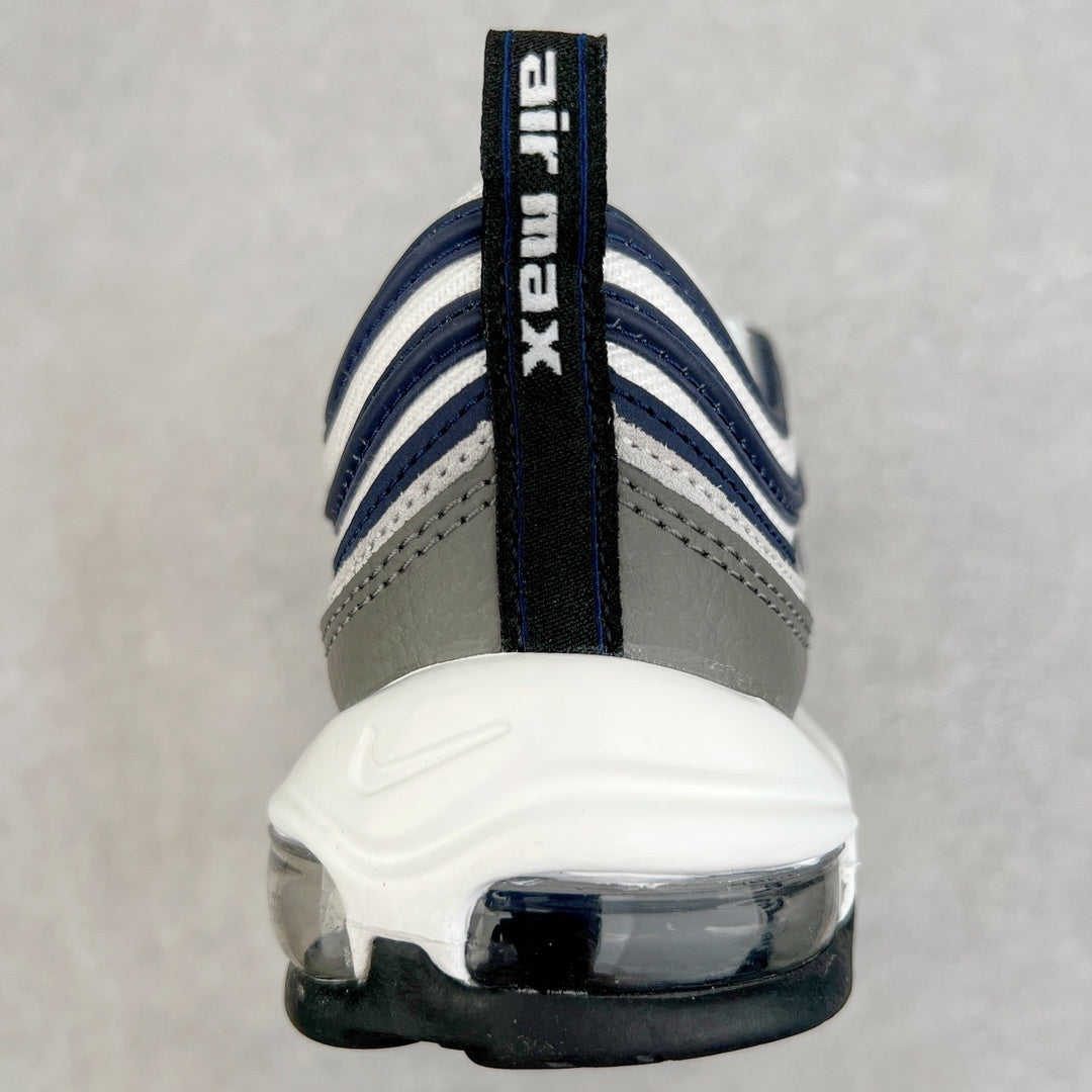 97 Flat Pewter/White