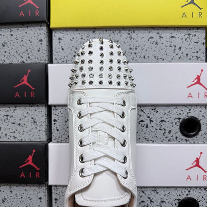 Cristhian Louboutin Vieira Spikes White
