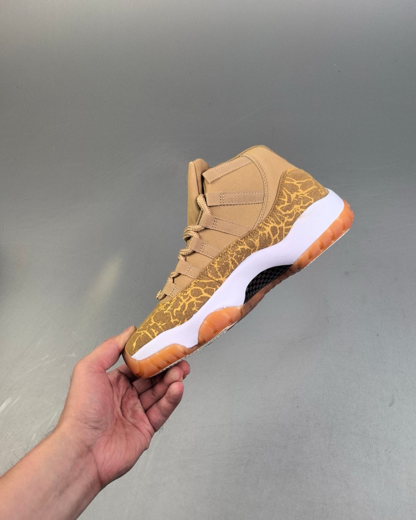 AJ11 Retro High Black Red Grey